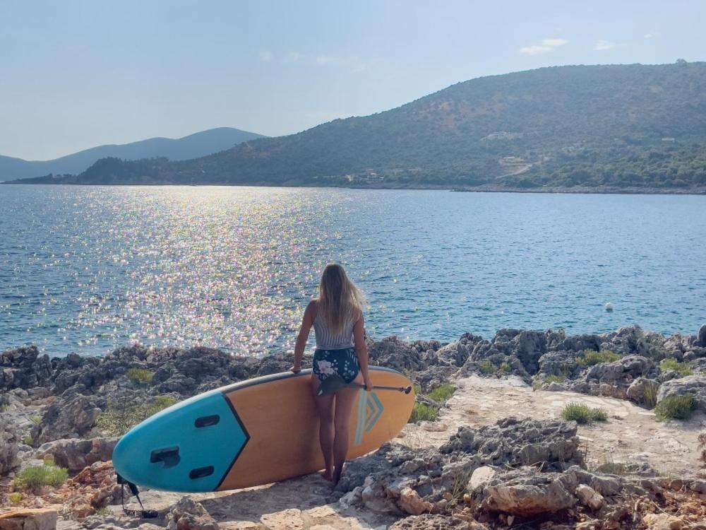 Zidanos Luxurious Sea Front Villa Marandokhórion Eksteriør bilde