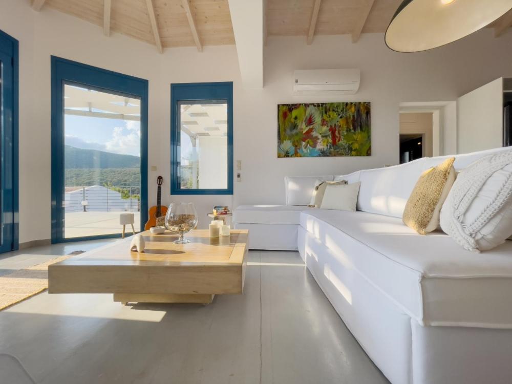 Zidanos Luxurious Sea Front Villa Marandokhórion Eksteriør bilde
