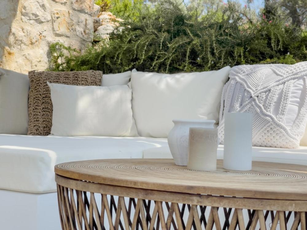 Zidanos Luxurious Sea Front Villa Marandokhórion Eksteriør bilde