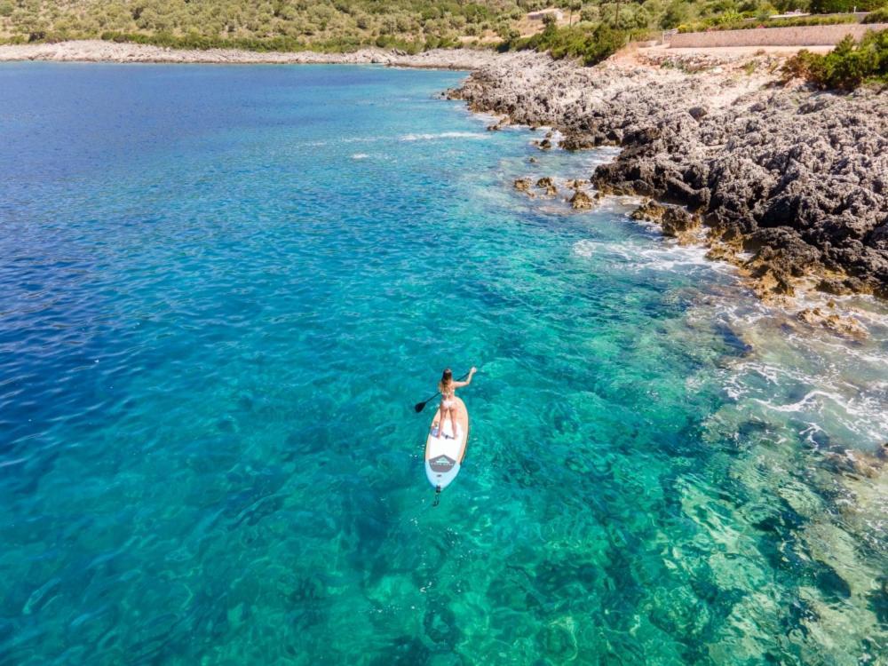Zidanos Luxurious Sea Front Villa Marandokhórion Eksteriør bilde